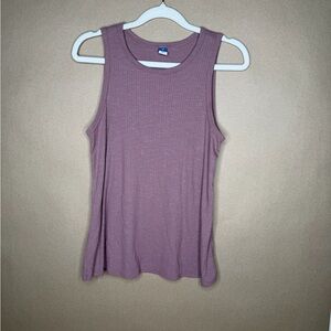Old Navy Women's Ribbed Tank Top - Mauve